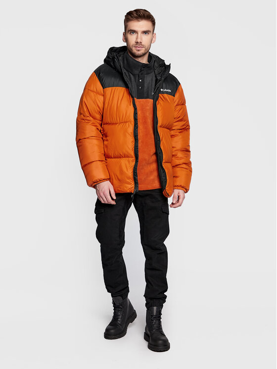 Columbia Columbia Зимно яке Puffect 2008413 Оранжев Regular Fit