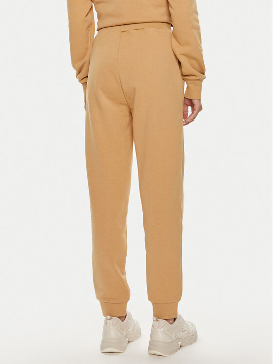 Calvin Klein Calvin Klein Долнище анцуг Nano Logo K20K207214 Бежов Relaxed Fit