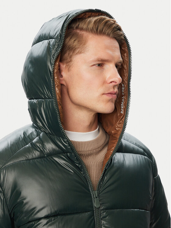 Save The Duck Save The Duck Зимно яке D31280M LOVE21 Тъмнозелен Regular Fit