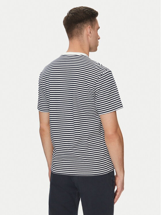 Lacoste Lacoste Majica TH9749 Mornarsko modra Regular Fit