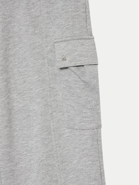 United Colors Of Benetton United Colors Of Benetton Donji dio trenerke 33NVCF05D Siva Wide Leg