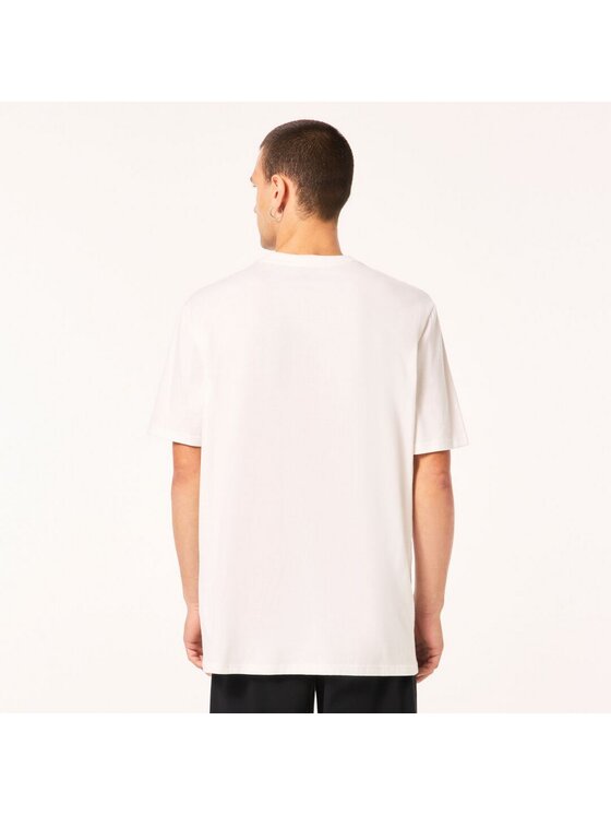 Oakley Oakley T-Shirt FOA404900 Biały Regular Fit