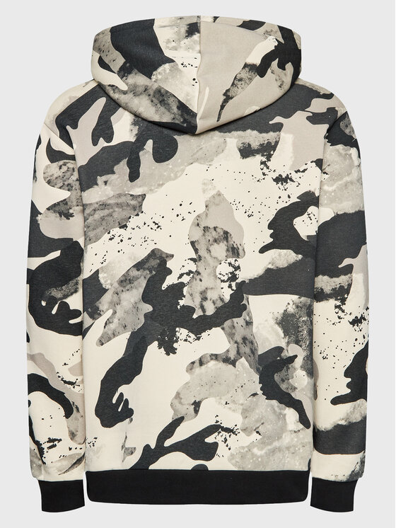 adidas adidas Bluza Camo Series HK2805 Szary Regular Fit
