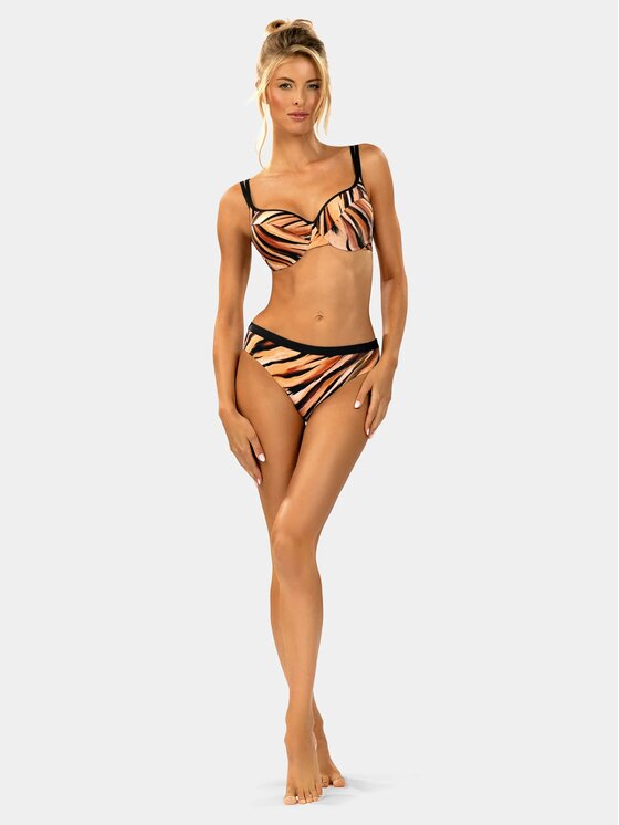 Feba Feba Dół od bikini FD20 Pomarańczowy