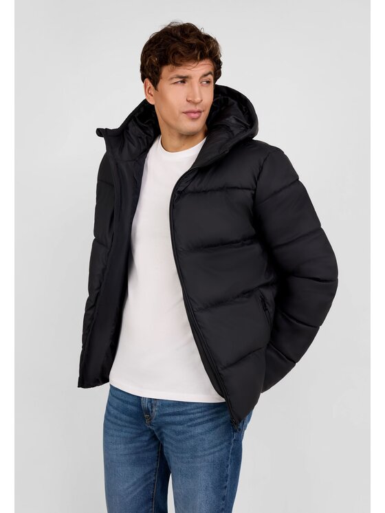 minoti minoti Kurtka zimowa 27mcoat2 Czarny Regular Fit