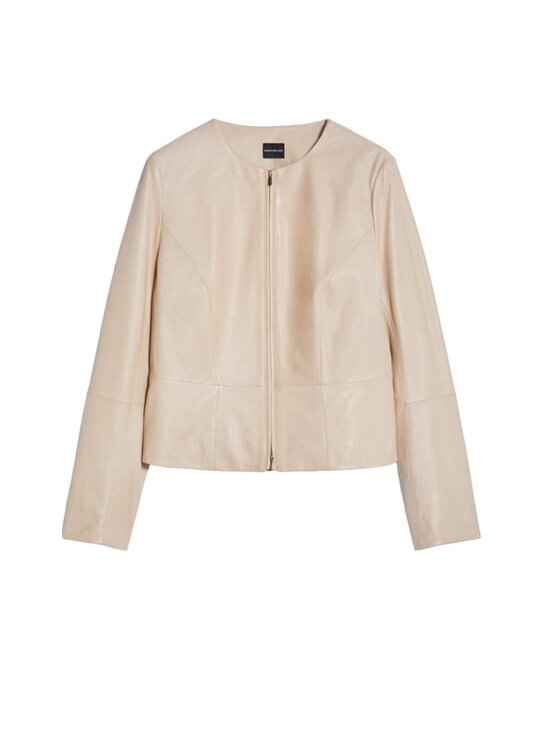 Pennyblack Pennyblack Giacca di pelle tulipe-sabbia Beige Regular Fit