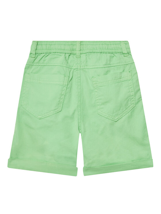 Coccodrillo Coccodrillo Bavlnené šortky WC5119501TBK Zelená Regular Fit