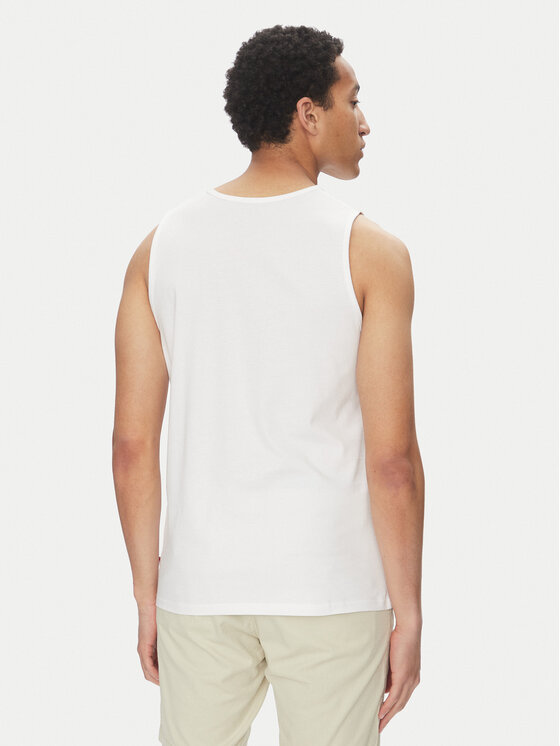 Levi's® Levi's® Tank top Graphic Rower A7642-0005 Biały Regular Fit