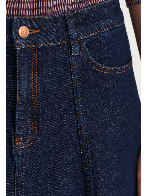 TATUUM TATUUM Spódnica jeansowa DETI Granatowy Flare Fit