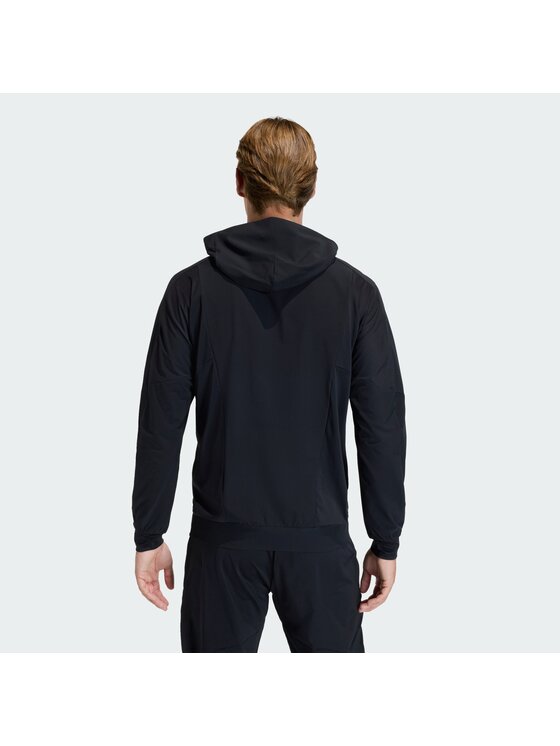 adidas adidas Funkčná mikina 158836 Čierna Regular Fit