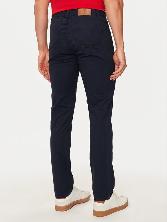 U.S. Polo Assn. U.S. Polo Assn. Auduma bikses MUP3385 Tumši zils Slim Fit
