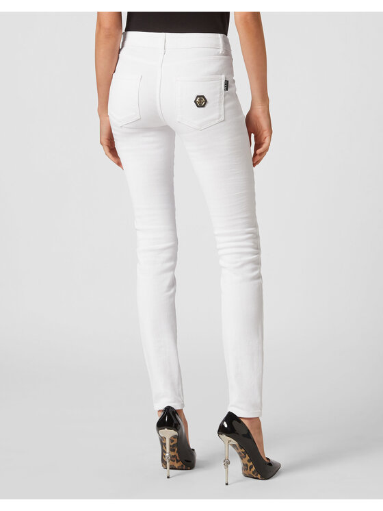 PHILIPP PLEIN PHILIPP PLEIN Jeggings 5917 Bianco Jegging Fit