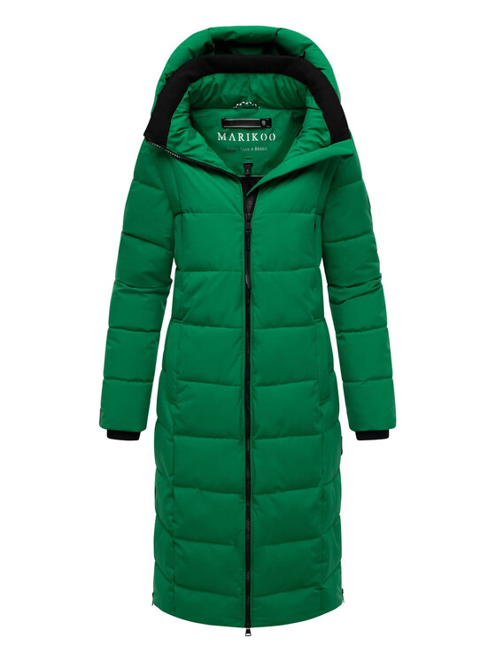 Marikoo Marikoo Kurtka zimowa Lanitaa Zielony Regular Fit