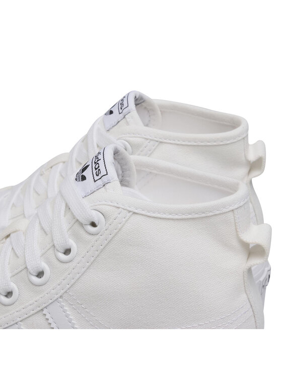 adidas adidas Sneakersy Nizza Platform Mid W FY2782 Bílá