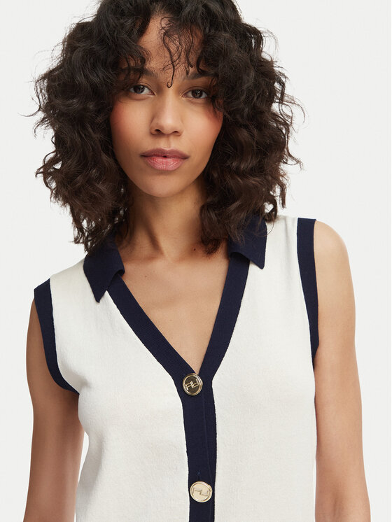 Artigli Artigli Cardigan ACMA004458 Alb Regular Fit