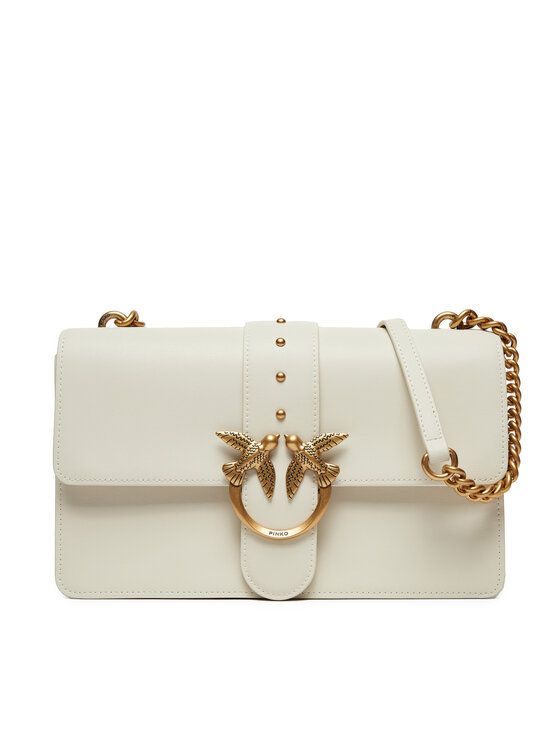PINKO Pinko Kabelka Love One Classic Cl PE 23 PLTT 10053 A0F1 Biela