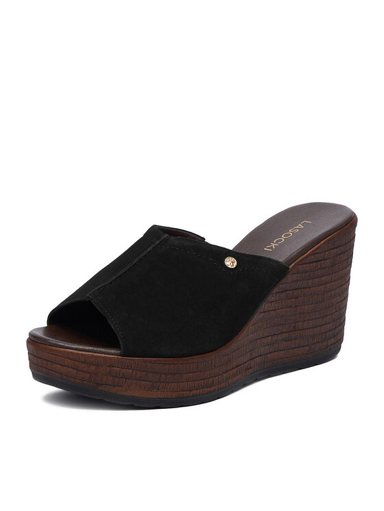 Lasocki Lasocki Šlepetės CEO-WI23-LEMONE-04 Juoda