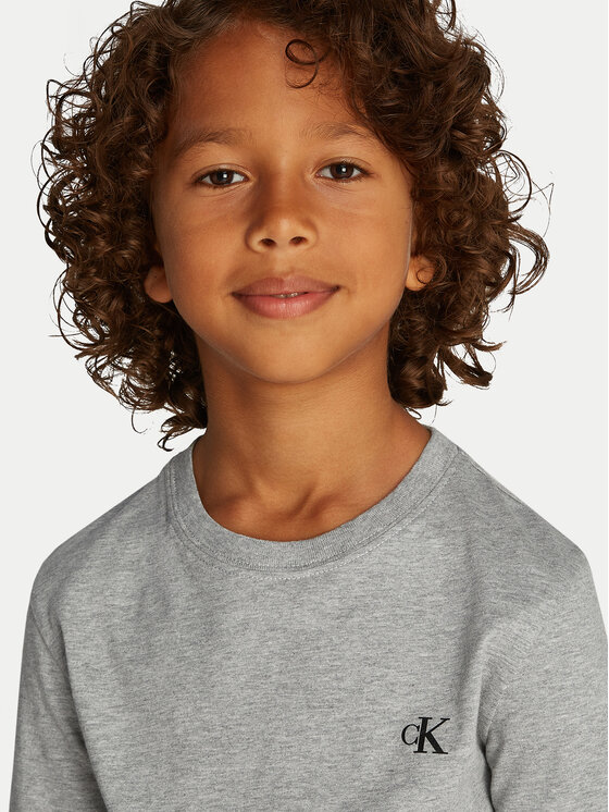 Calvin Klein Jeans Calvin Klein Jeans Σετ 2 T-Shirts Monogram IB0IB01093 Έγχρωμο Regular Fit