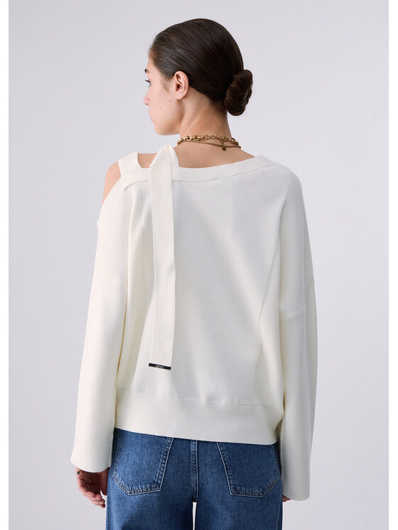 Liu Jo Liu Jo Maglione WF6396MS99E10701 Bianco Regular Fit