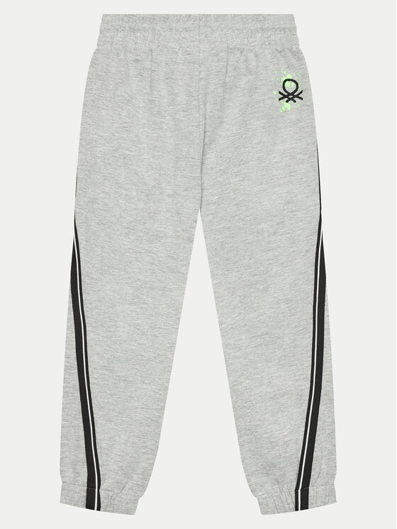 United Colors Of Benetton United Colors Of Benetton Spodnji del trenirke 330SCF059 Siva Regular Fit