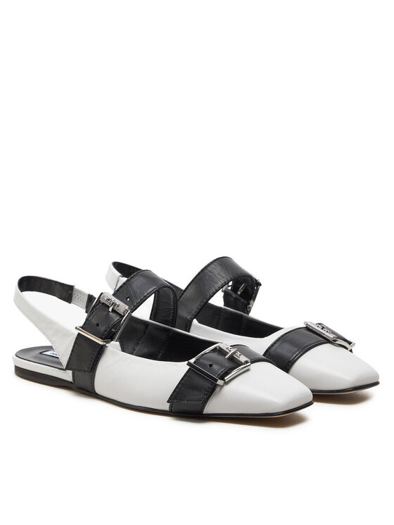 KARL LAGERFELD KARL LAGERFELD Baleriny Konnie KL40186 Biały