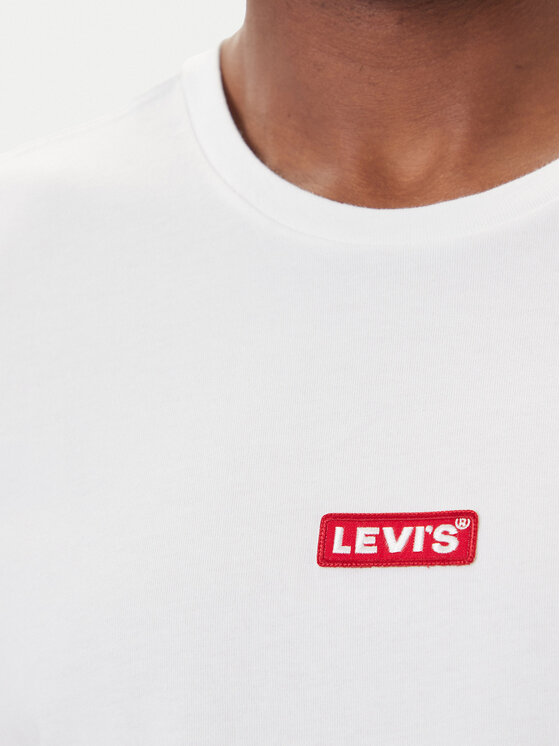 Levi's® Levi's® T-särk Baby Tab 79554-0039 Valge Loose Fit