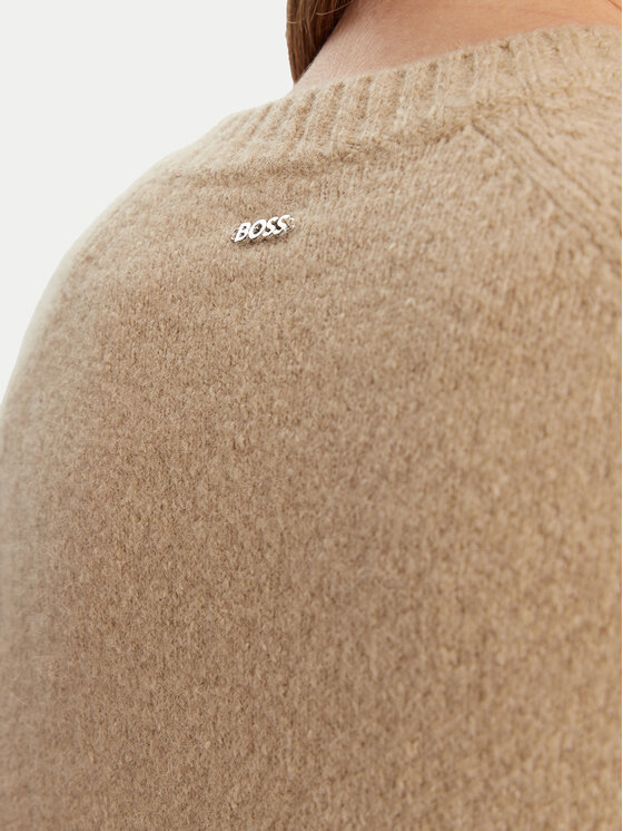 BOSS BOSS Maglione Febisan 50478315 Beige Regular Fit