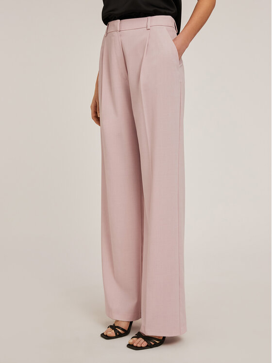 Motivi Motivi Pantaloni di tessuto P192Q003745N009 Rosa Over Fit