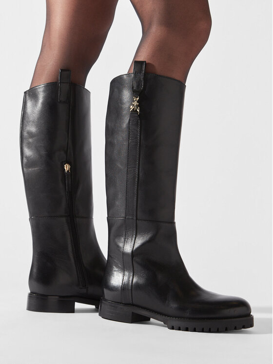 Patrizia Pepe Patrizia Pepe Ботуши 8Y0052/L078-K103 Черен