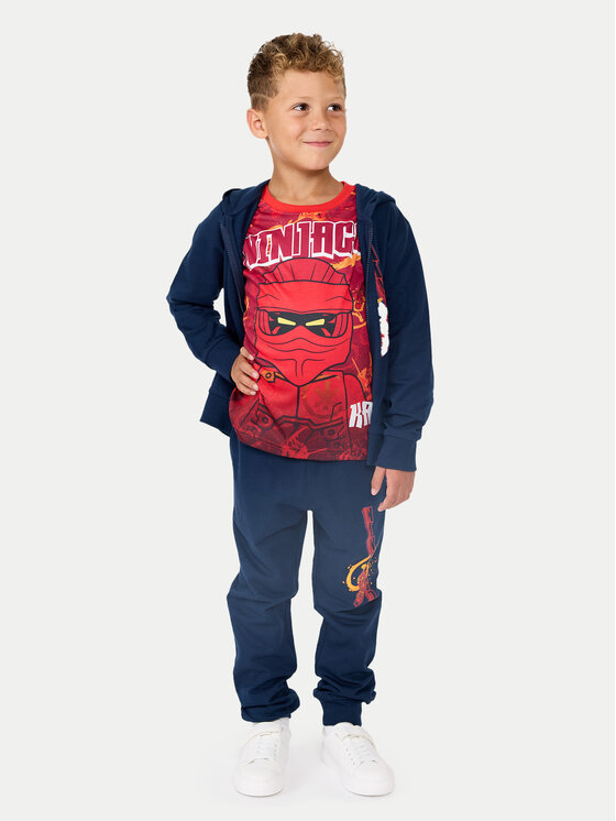 LEGO LEGO T-Shirt Ninjago 12011405 Czerwony Regular Fit