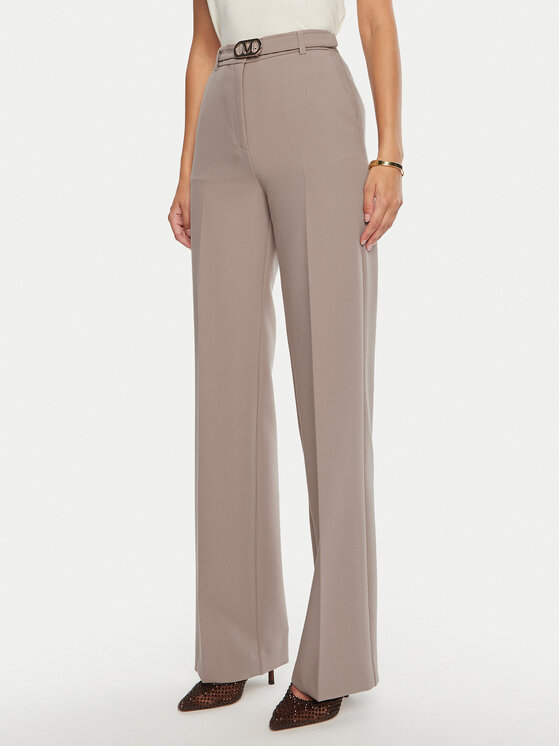 Marciano Guess Marciano Guess Παντελόνι υφασμάτινο Celia 4BGB03 7046A Μπεζ Regular Fit