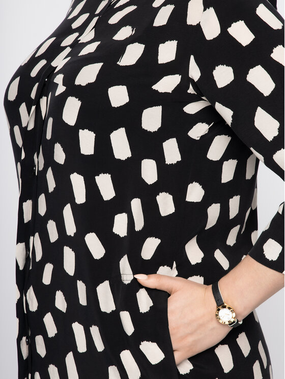 Persona by Marina Rinaldi Persona by Marina Rinaldi Сукня-сорочка 1222199 Чорний Regular Fit