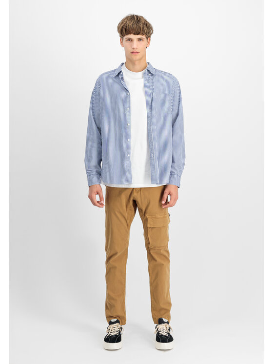 Alpha Industries Alpha Industries Spodnie cargo Lieutenant Pant Beżowy Straight Leg
