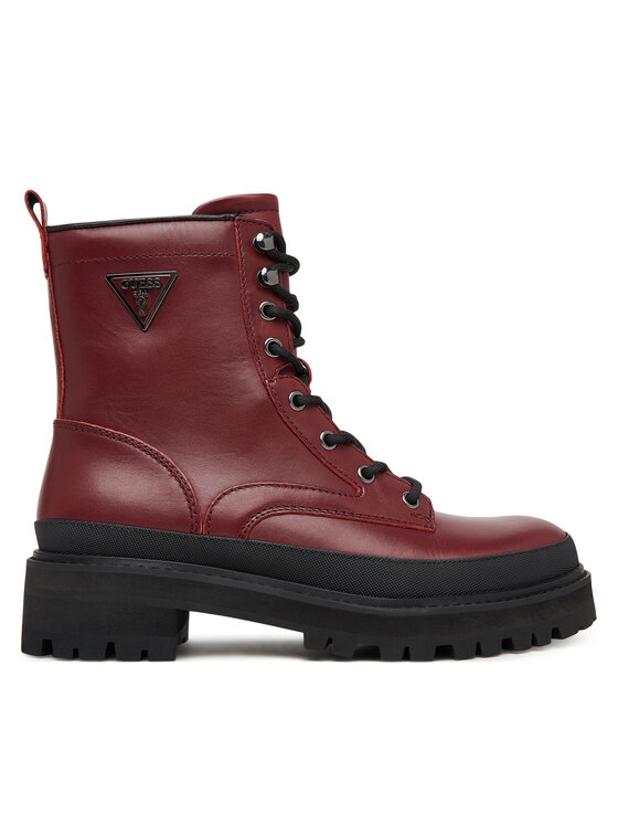 Guess Guess Čizme FLFB2D LEA10 Tamnocrvena