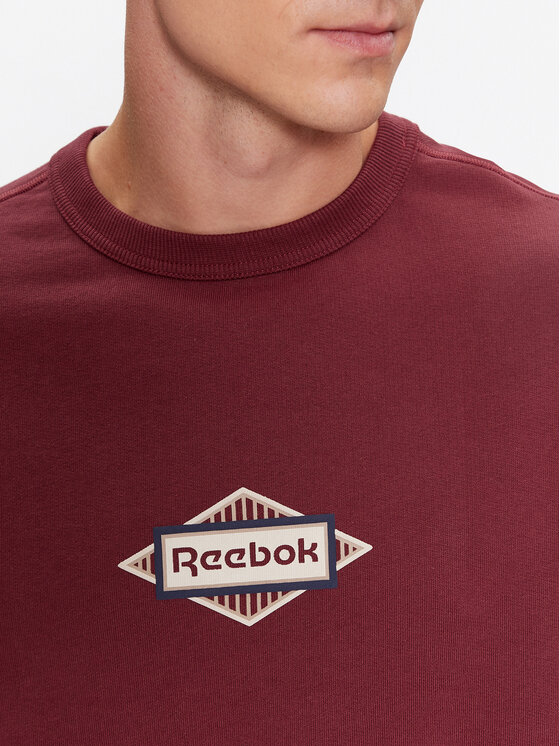 Reebok Reebok Majica dugih rukava Sporting Goods II0680 Crvena Regular Fit