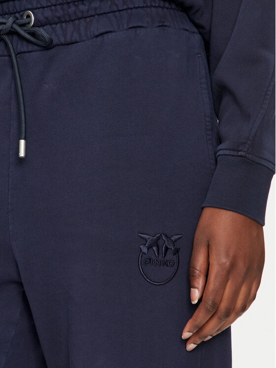 PINKO Pinko Παντελόνι φόρμας Felpa 100371 A21P Σκούρο μπλε Regular Fit