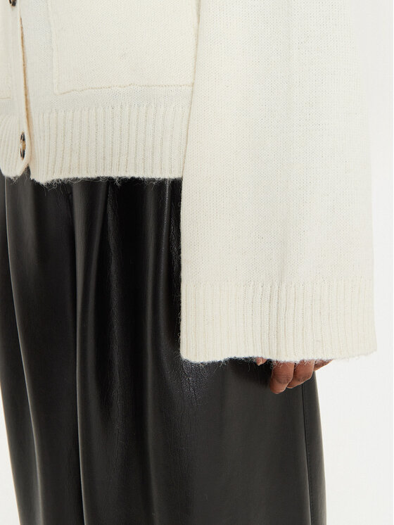 Gina Tricot Gina Tricot Cardigan 23731 Écru Relaxed Fit