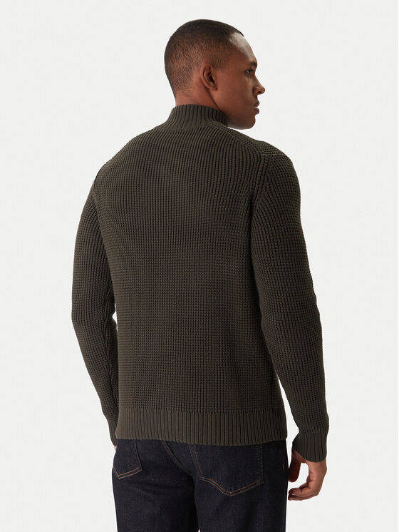 JOOP! Jeans JOOP! Jeans Pulover Henrios 30047663 Zelena Modern Fit