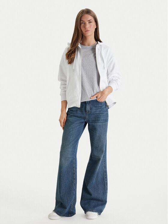 Calvin Klein Jeans Calvin Klein Jeans Суитшърт Archive Logo LV047B237G Бял Regular Fit