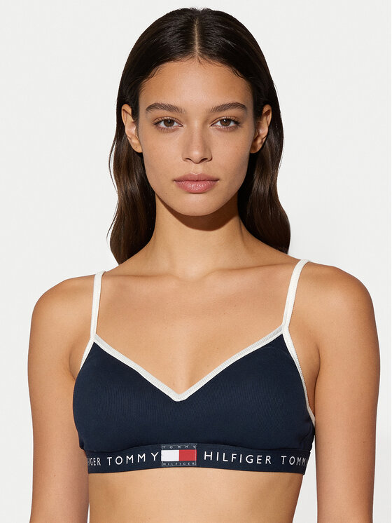 Tommy Hilfiger Tommy Hilfiger Sutien top UW0UW06272 Albastru