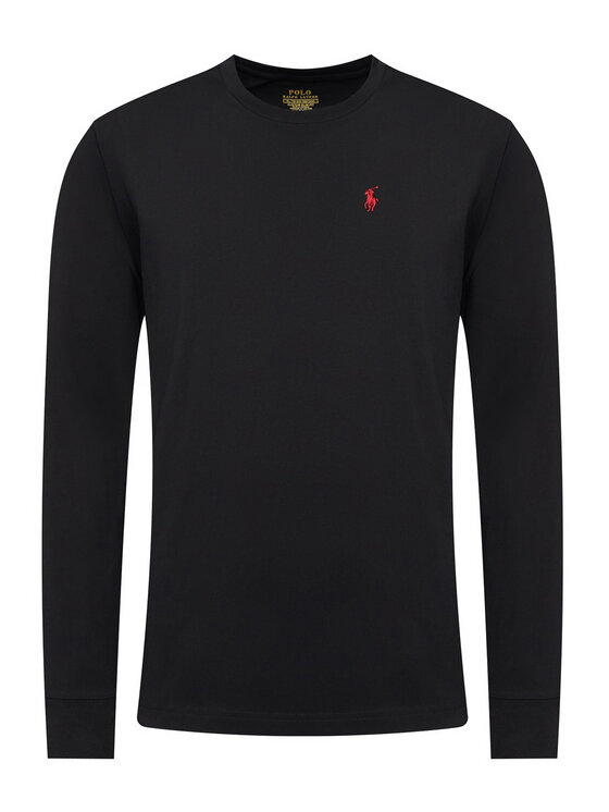 Polo Ralph Lauren Polo Ralph Lauren Majica dugih rukava 710766772001 Crna Regular Fit