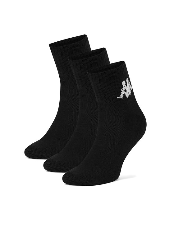 Zoknik Kappa, Fekete, Z4444_AW24 (3-PACK)