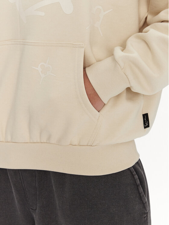 Karl Kani Karl Kani Bluza Signature Tag 60210337 Beżowy Regular Fit