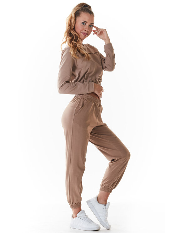 Infinite You Infinite You Bluzka M235 Beżowy
