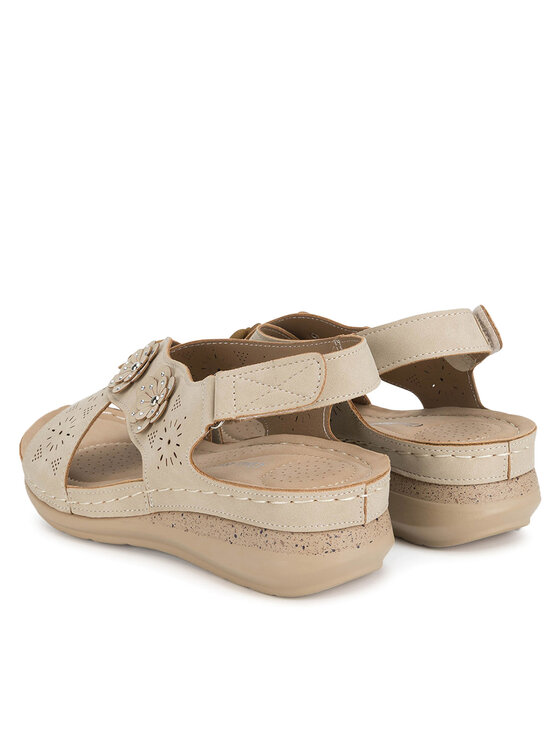 Clara Barson Clara Barson Sandales WYL05010-16 Bēšs