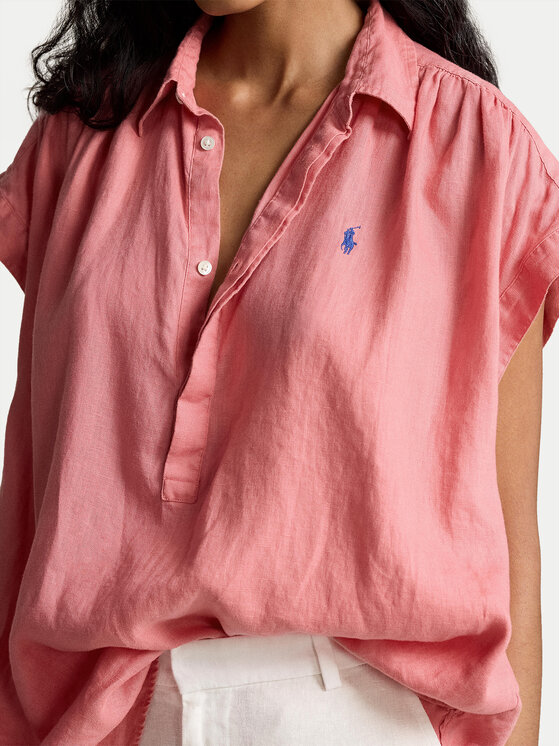 Polo Ralph Lauren Polo Ralph Lauren Koszula 211935131002 Różowy Relaxed Fit