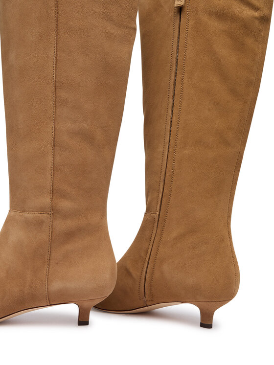 LAUREN RALPH LAUREN LAUREN RALPH LAUREN Ilgaauliai Frncsa Tl Hl 802P15726003 Šviesiai ruda