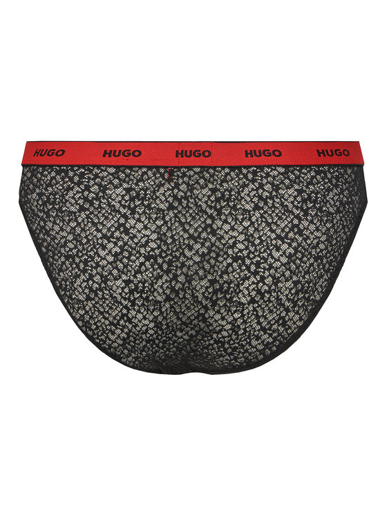 HUGO HUGO Set 3 parov spodnjih hlačk 50535254 Črna