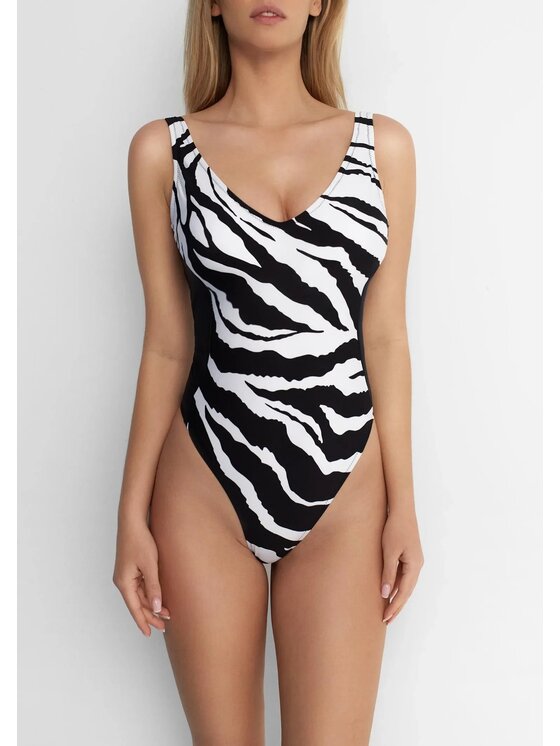 Poupée Marilyn Poupée Marilyn Strój kąpielowy Zebra 1 Biały