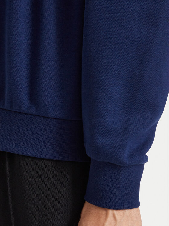 adidas adidas Mikina Seasonal Essentials Collegiate French Terry Crew Sweatshirt KG0514 Modrá Regular Fit